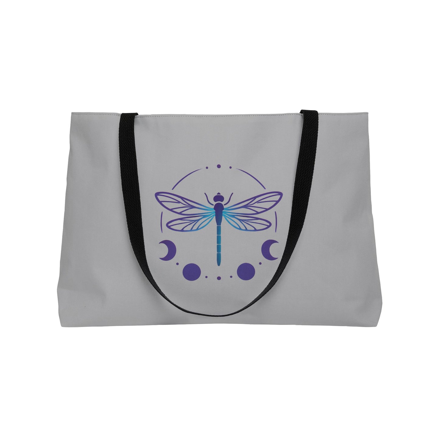 Dragonfly Weekender Tote Bag, Large Tote for Beach, Gym, Travel, Stylish Carryall, Inspirational Gift